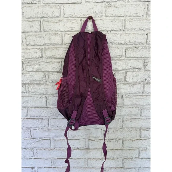 Eddie Bauer Stowaway 20L Backpack Plum Purple Lightweight Travel Packable Pack - Picture 4 of 8